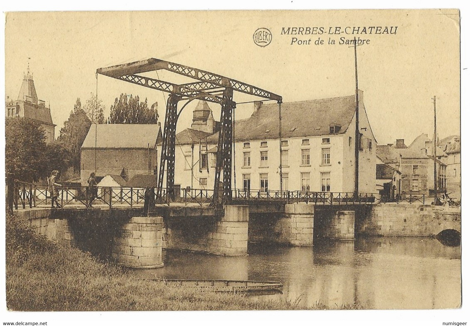 MERBES-LE-CHATEAU  ---  Pont De La Sambre - Merbes-le-Chateau