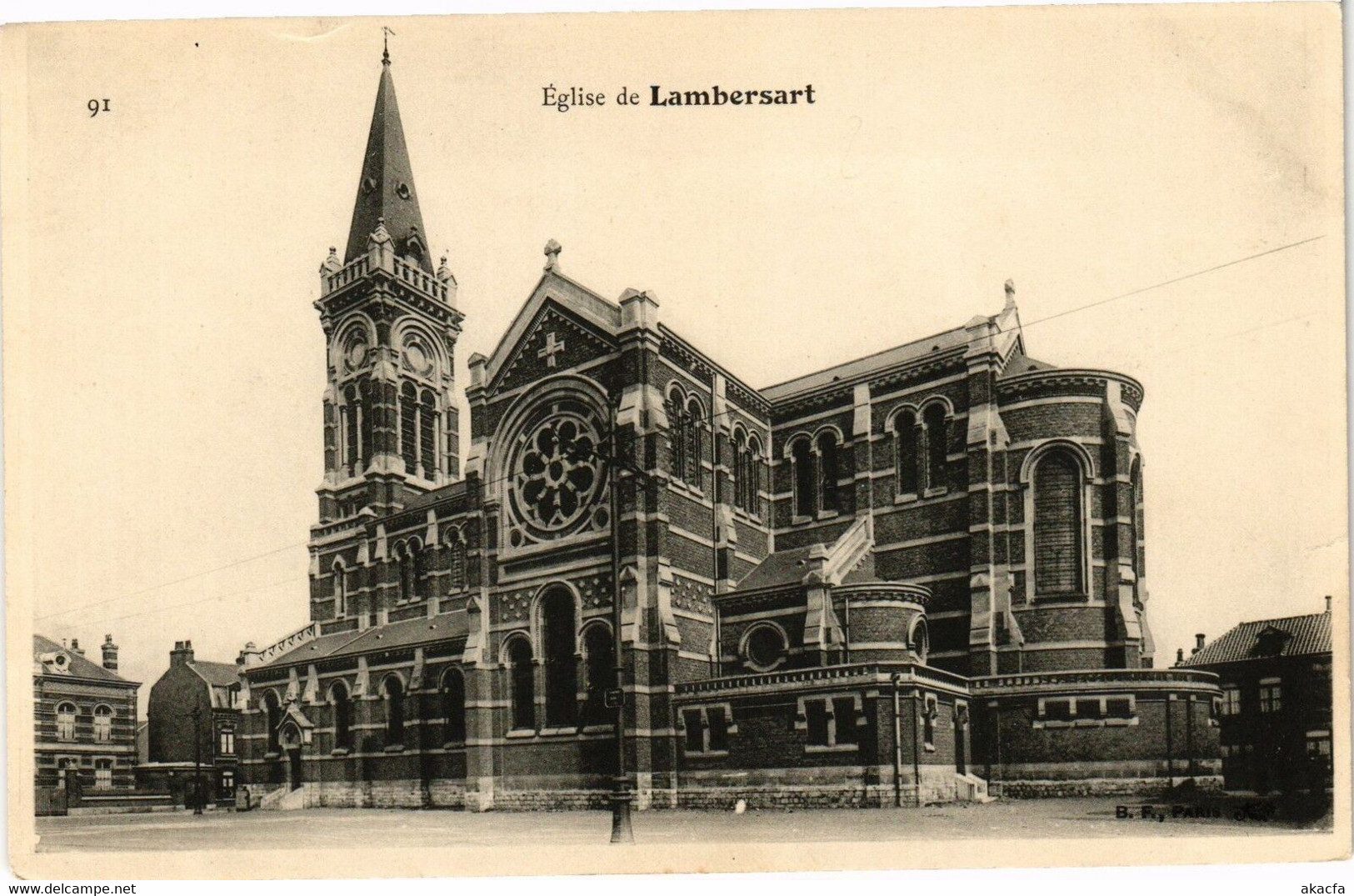 CPA Église De LAMBERSART (204639) - Lambersart