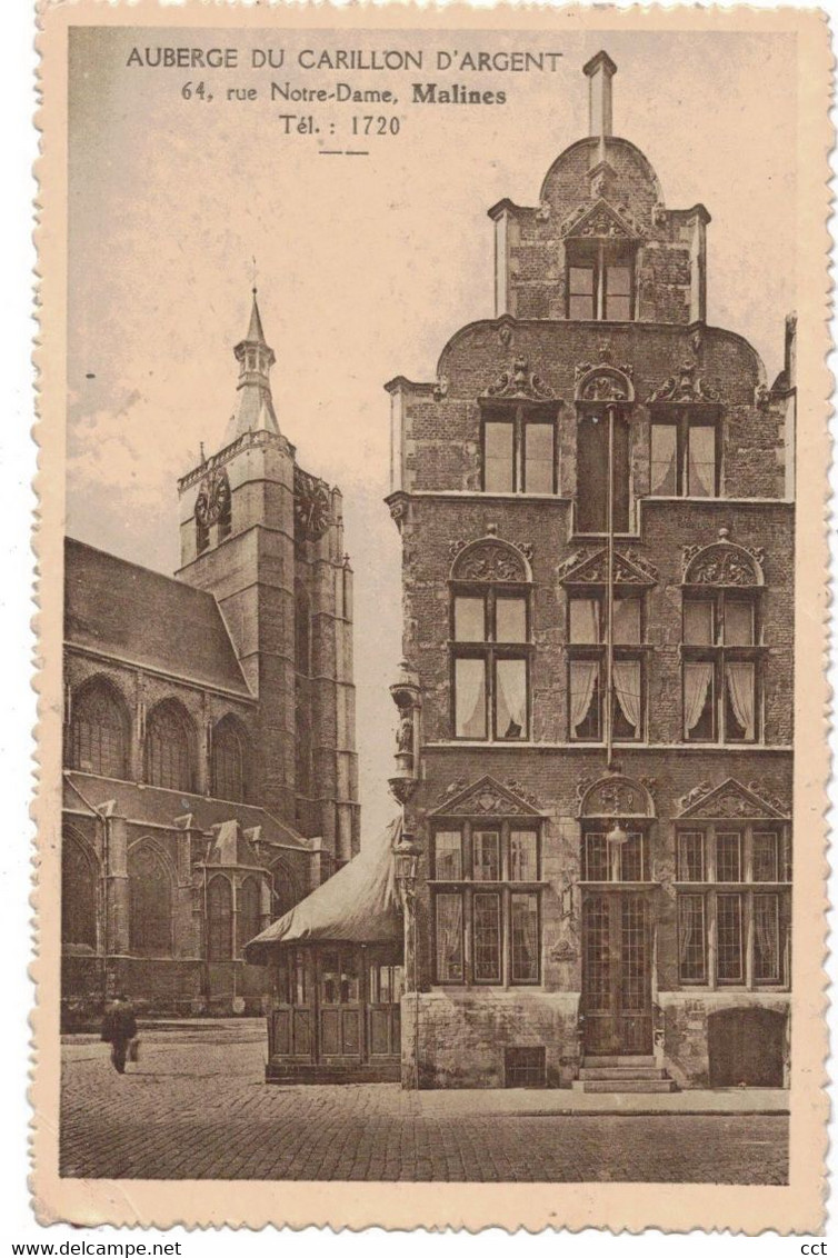 Mechelen Malines Auberge Du Carillon D'Argent  Rue Notre-Dame - Malines