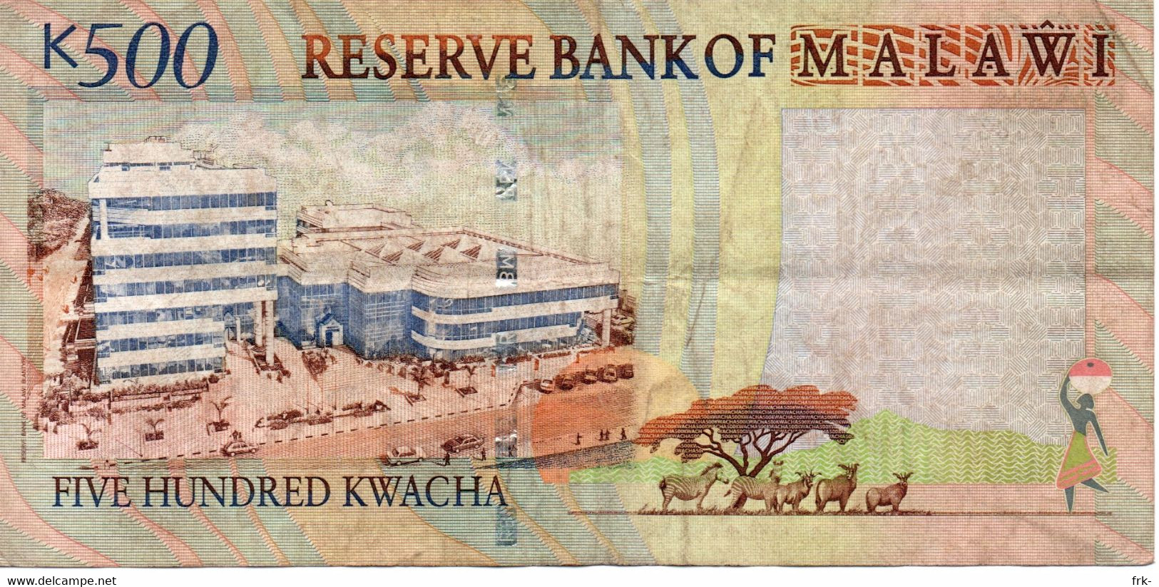 Malawi 500 Kwacha 2011  Circulate - Malawi