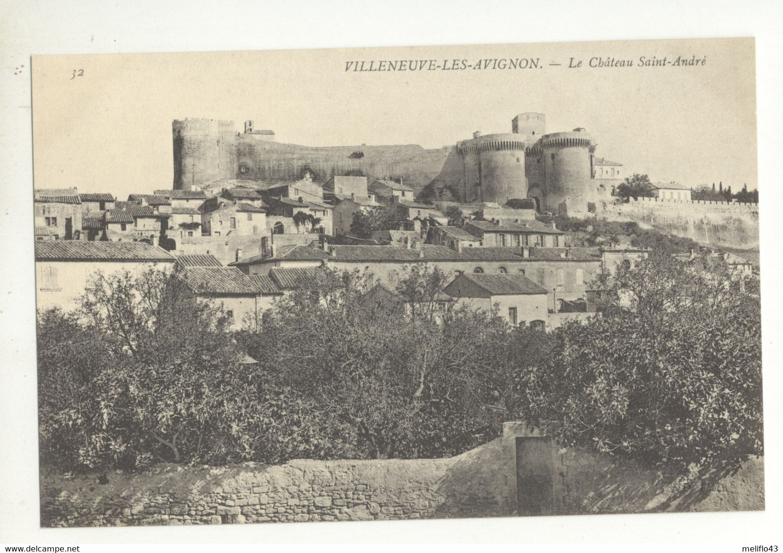 30/CPA  - Villeneuve Les Avignon - Le Chateau Saint Andrè - Villeneuve-lès-Avignon