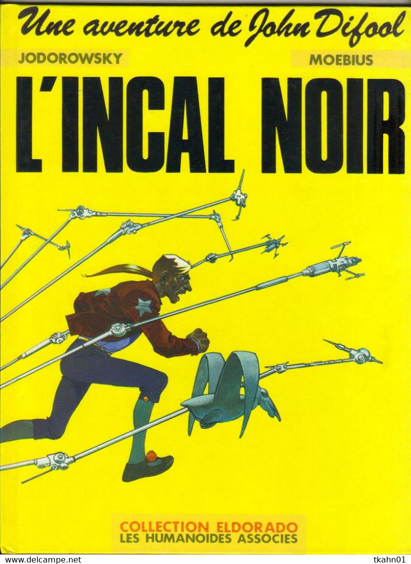 JOHN DIFOOL   " L'INCAL NOIR "   HUMANOIDES ASSOCIES DE 1989 - Incal, L'