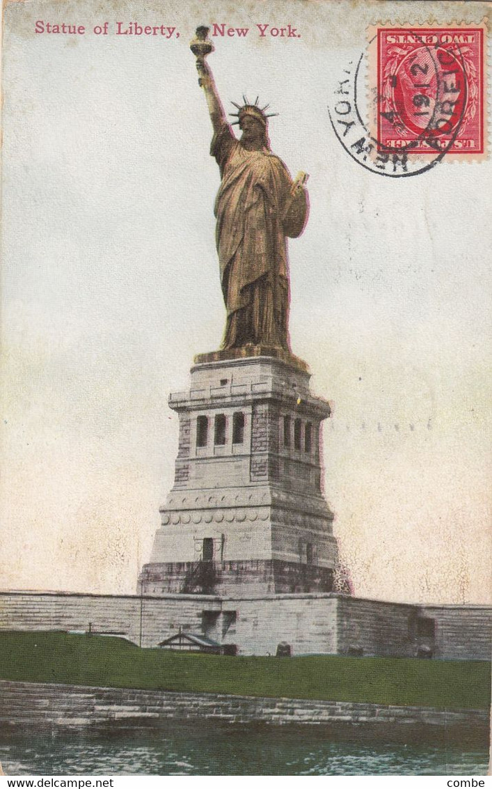 STATUE OF LIBERTY 1912 - Statue Of Liberty