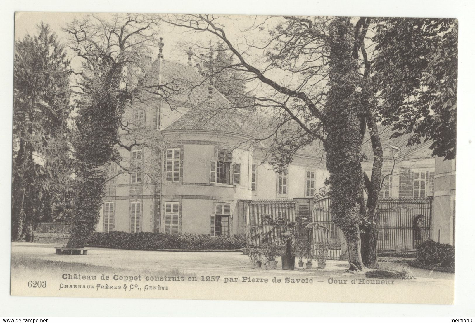 Suisse /CPA - Chateau De Coppet - Cour D'Honneu - Au