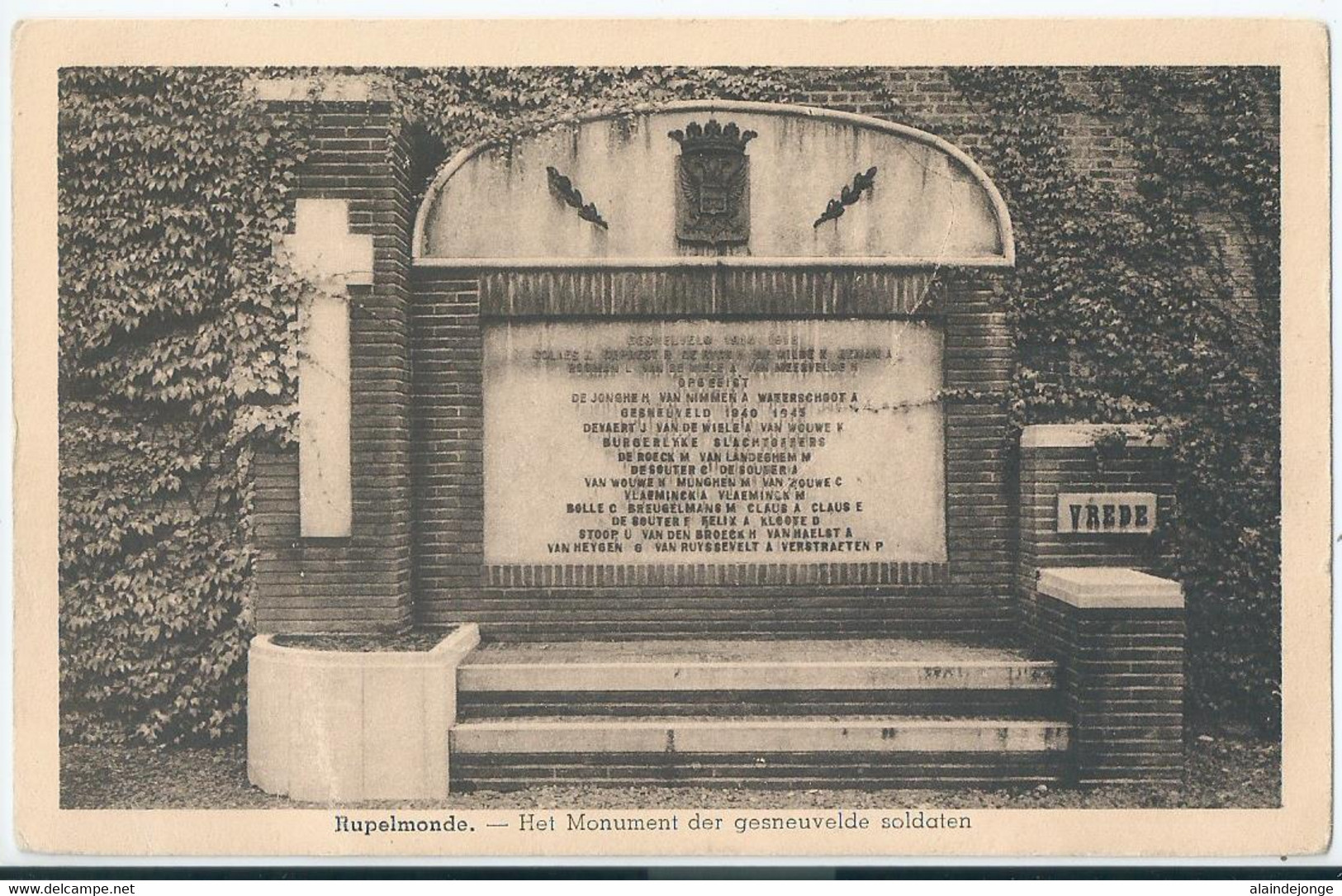 Rupelmonde - Het Monument Der Gesneuvelde Soldaten - Kruibeke