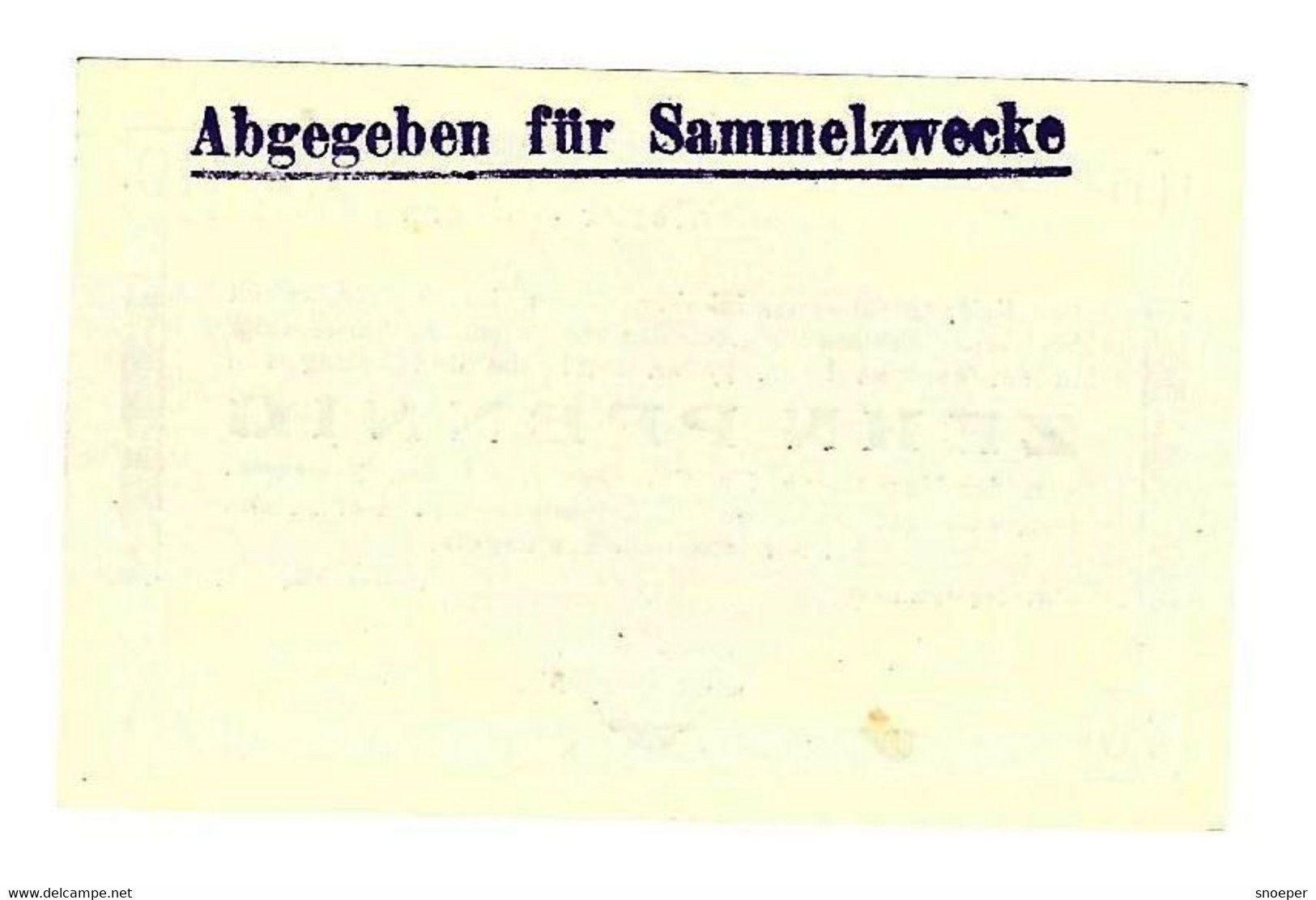 *germany Kriegsgefangenen Lager Golzern(mulde)  10 Pfennig     05.13  Unc - Other & Unclassified