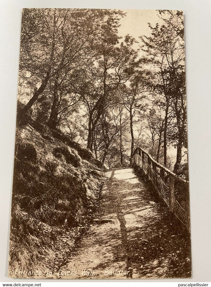 CPA - ROYAUME UNI - ECOSSE - Entrance To Lovers Walk - Ballater - Aberdeenshire