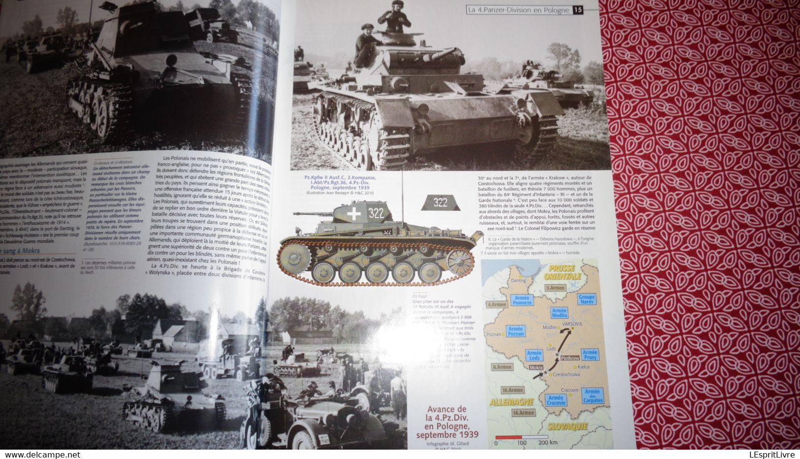 TANK ZONE Revue N° 14 Militaria Guerre 14 18 40 45 1940 1945 Char Panzer Artillerie Normandie US Army Pologne