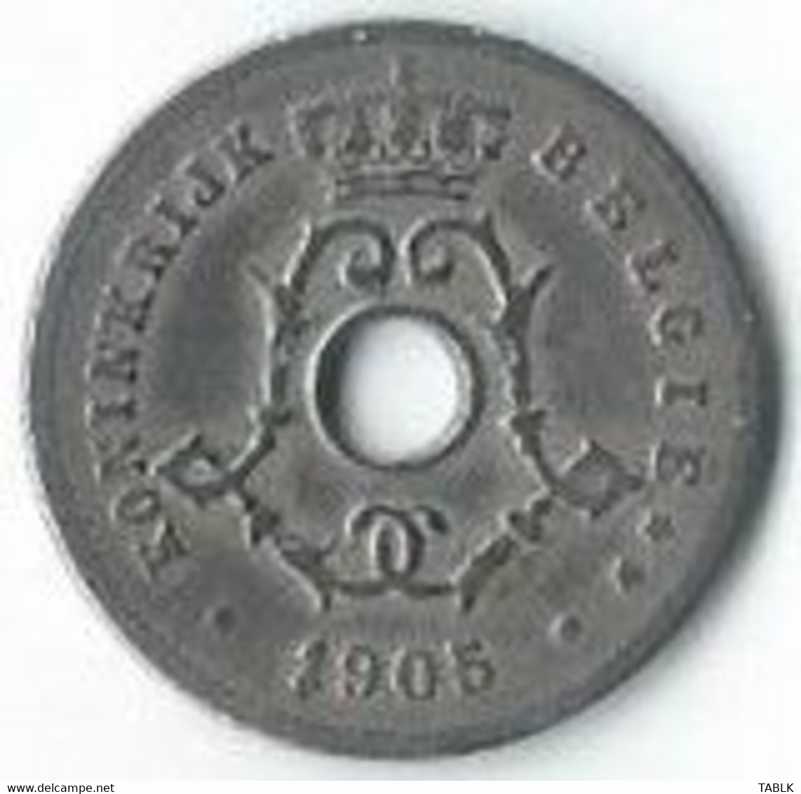 M899 - BELGIË - BELGIUM - 5 CENTIEM 1905 - VLAAMS - 5 Cents