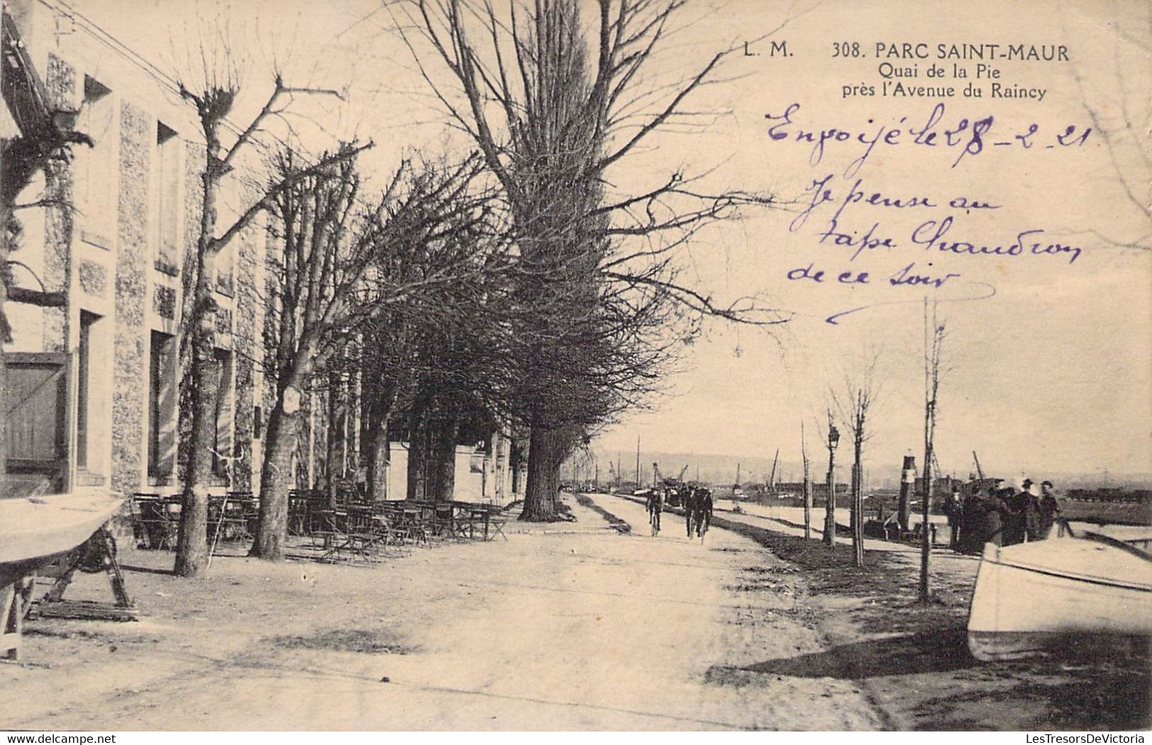 CPA - 94 - PARC SAINT MAUR - Quai De La Pie Près De L'avenue Du Raincy - Saint Maur Des Fosses