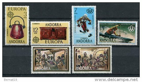 Andorra 1976. Completo ** MNH. - Collections