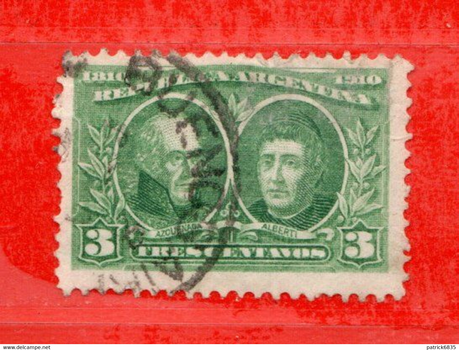 (Us.7) Argentina ° 1910 - Sujets Divers  C. 3. Yv. 151. Oblitérer. - Gebruikt