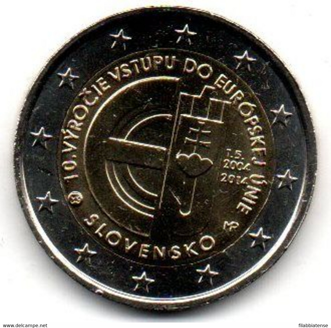 2014 - Slovacchia 2 Euro Adesione UE     ------ - Slowakei