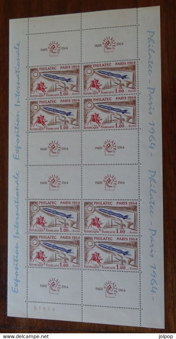 &BAR195& FRANCE YVERT BF 6 MNH** PHILATEC 64. FOR CONDITION SEE PICTURES. - Mint/Hinged