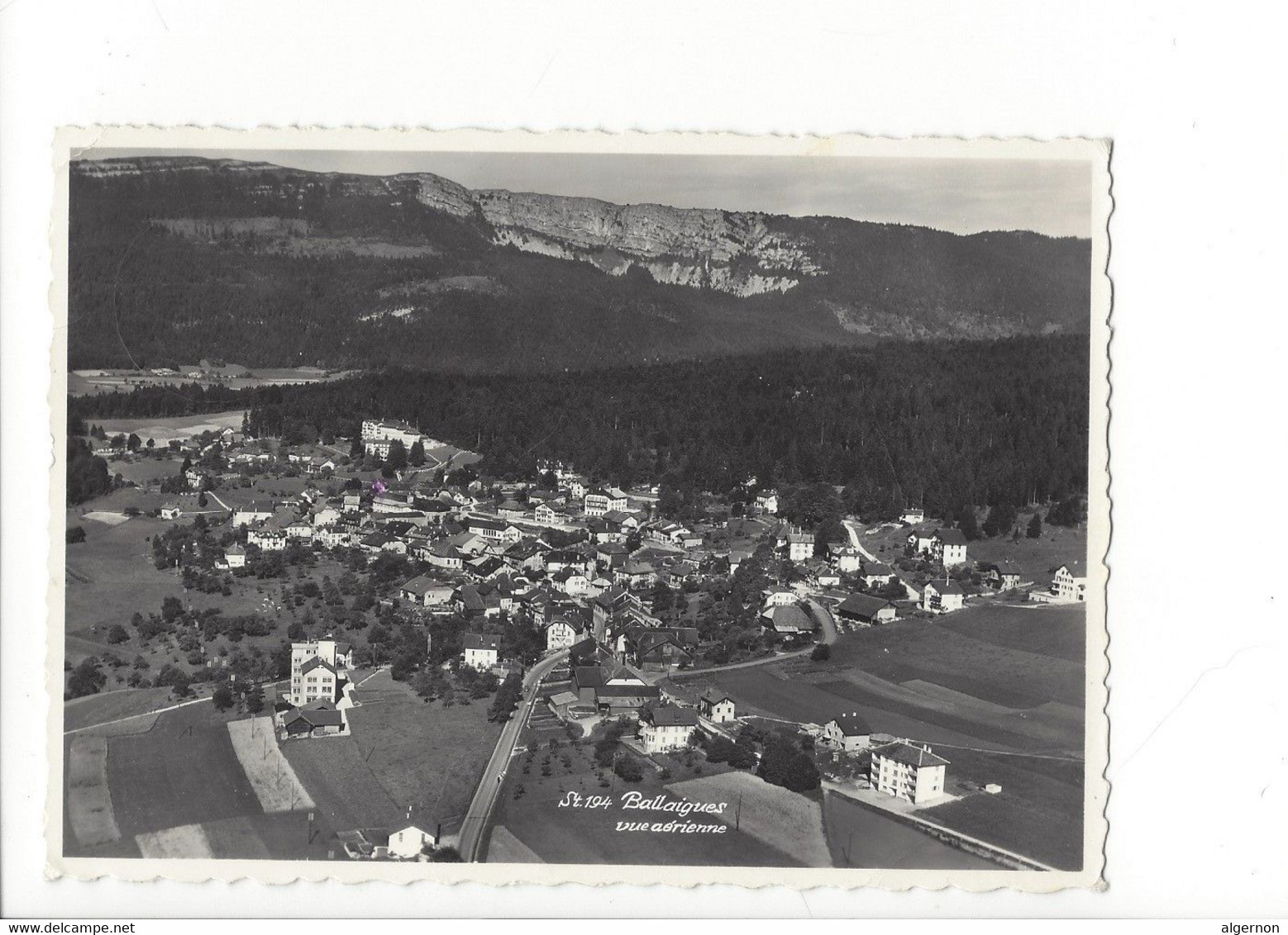 30542 - En Avion Au Dessus De Blonay + Magnifique Oblitération (format 10X15) - Blonay - Saint-Légier