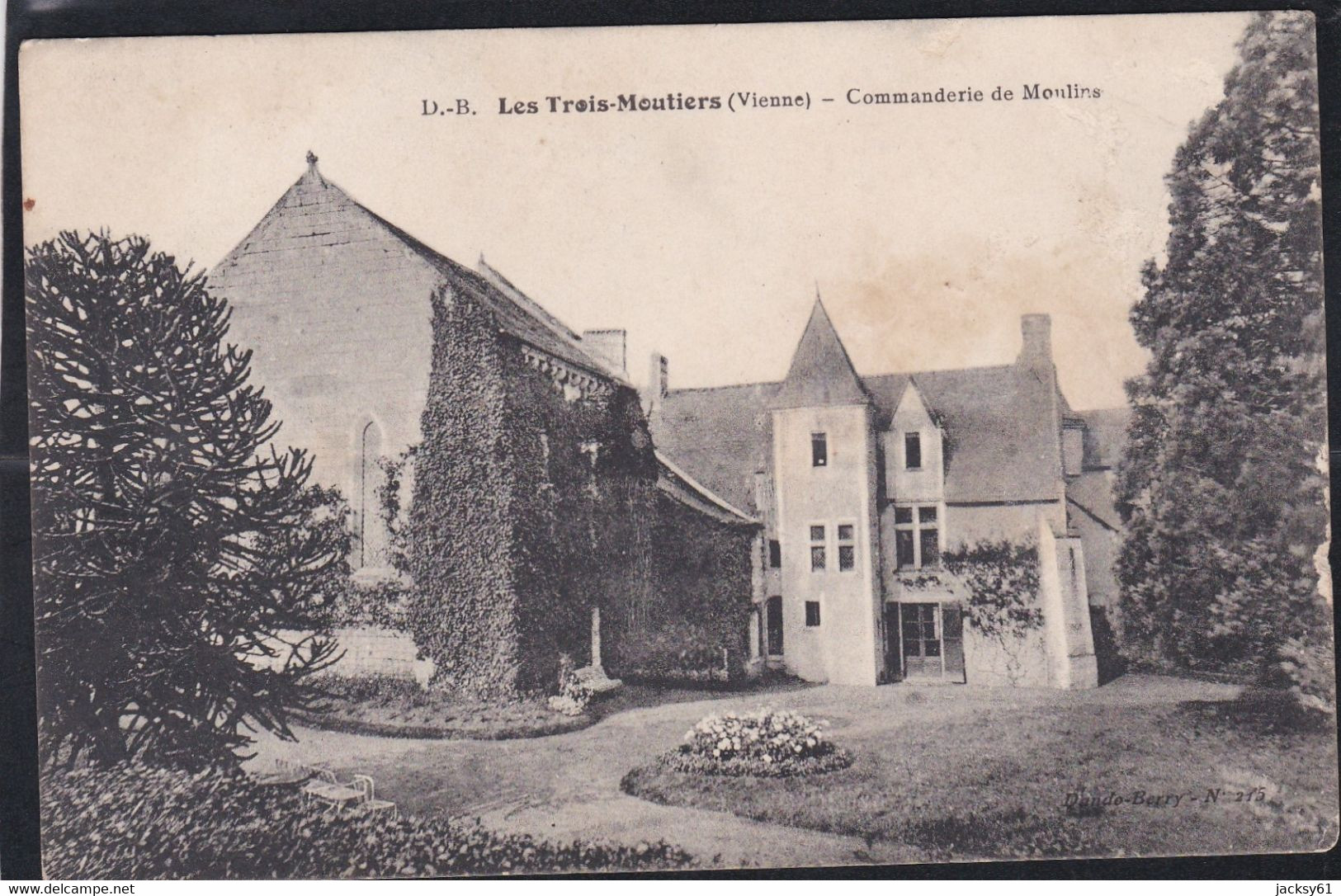 86 - Les Trois Moutiers - Commanderie De Moulins - Les Trois Moutiers