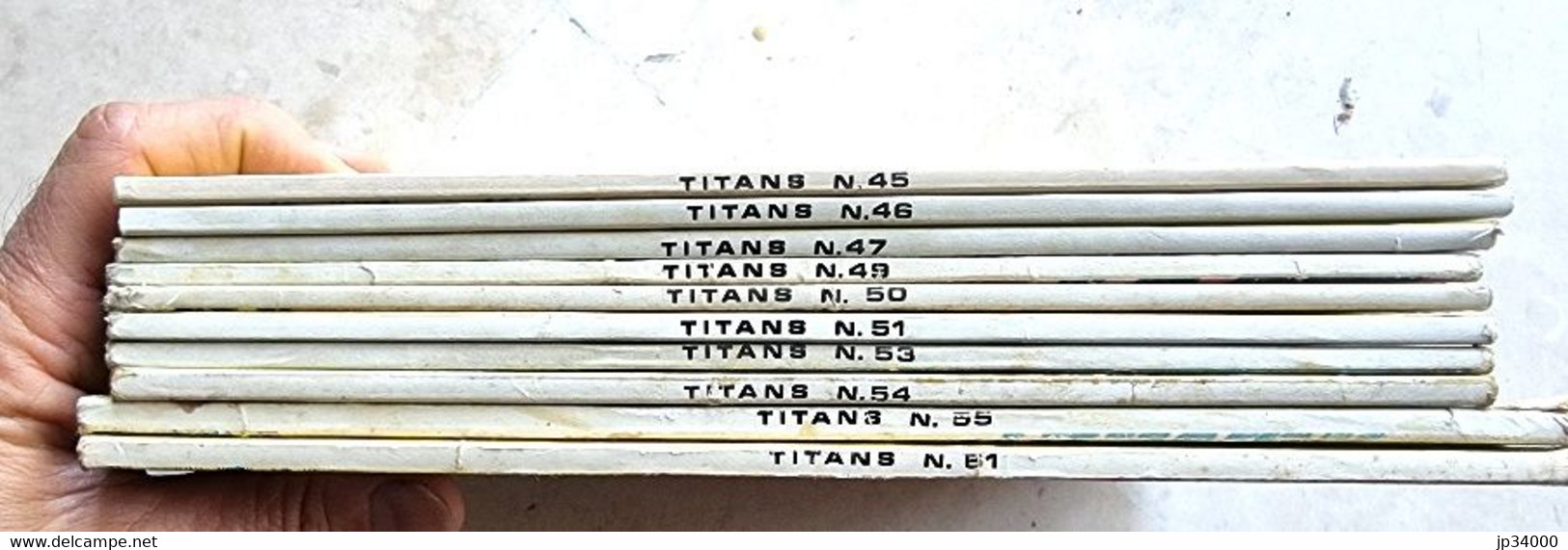 TITANS Lot De 10 Numéros LUG Tous Différents (45 à 61)bel état. (strange, Marvel, Etc) - Titans