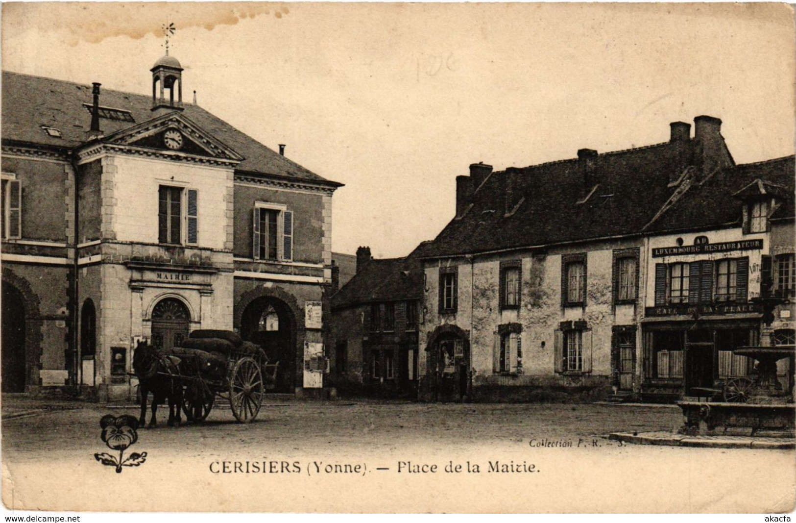 CPA CERISIERS - Place De La Mairie (357982) - Cerisiers