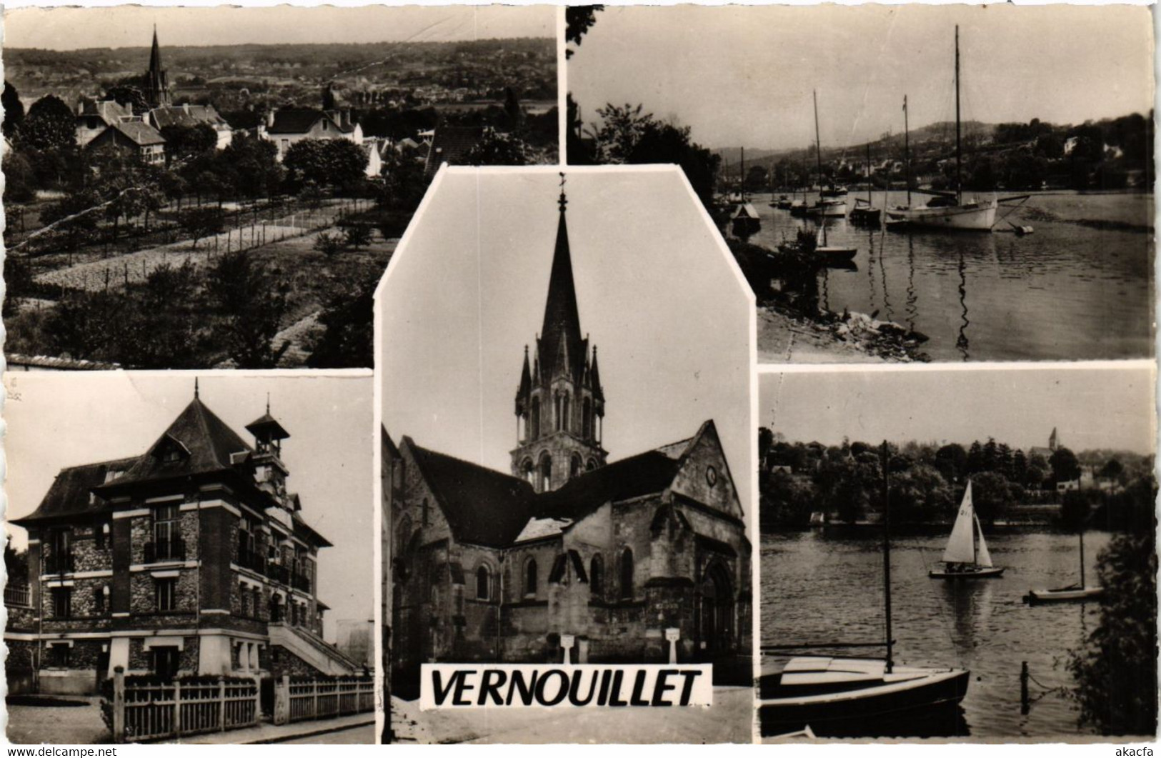 CPA Souvenir De VERNEUILLET - Au Bord De La SEINE (358786) - Verneuil Sur Seine