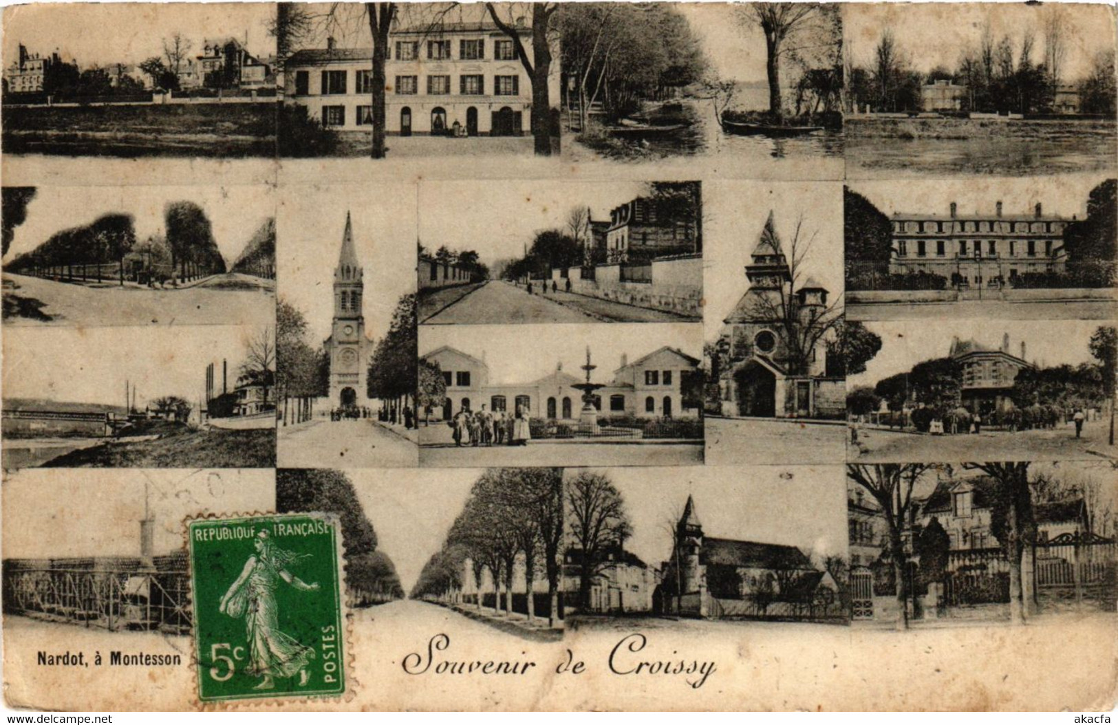 CPA Souvenir De CROISSY (359054) - Croissy-sur-Seine