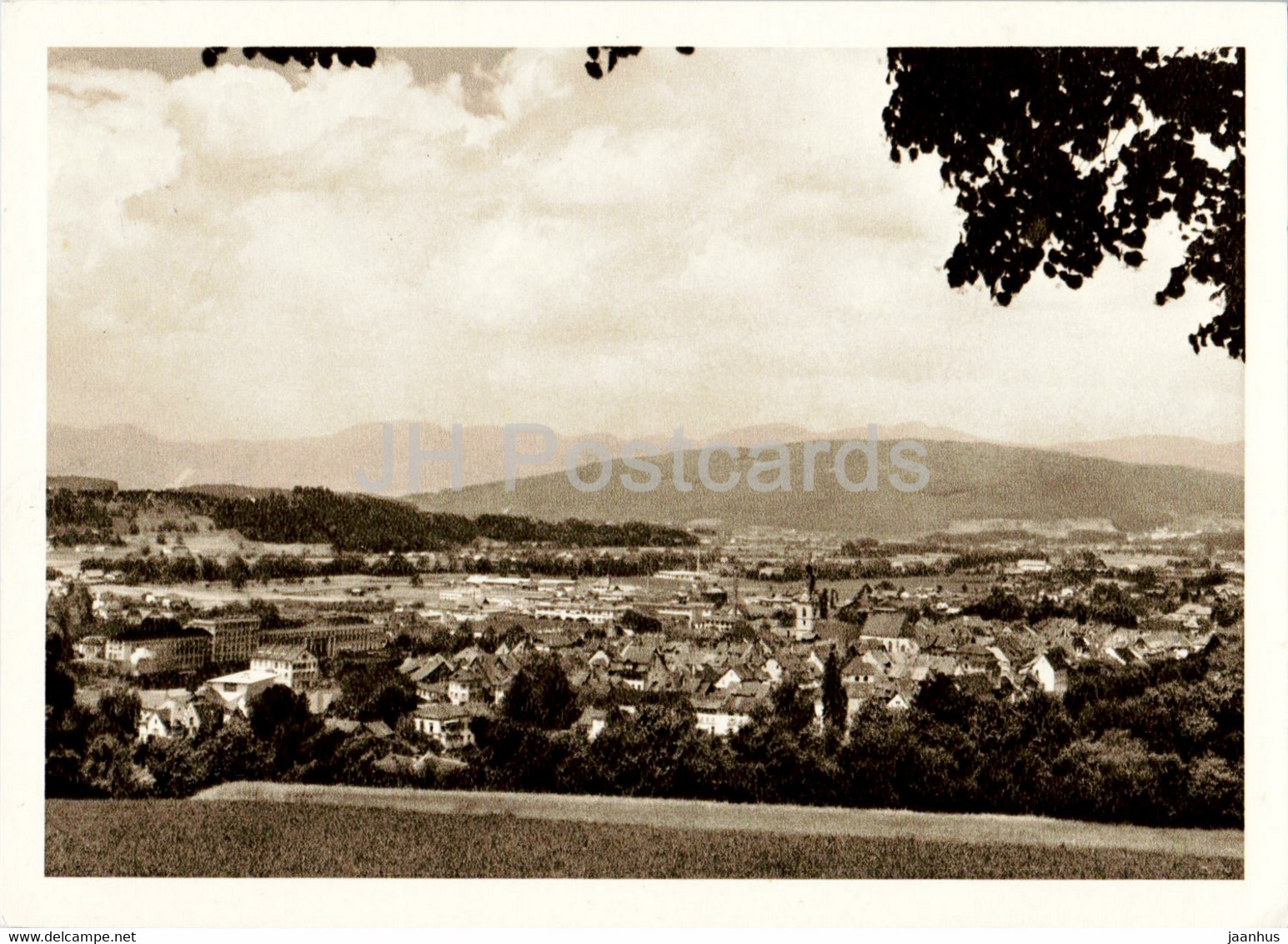 Zofingen Vom Heiternplatz Aus - Old Postcard - 1958 - Switzerland - Used - Zofingen