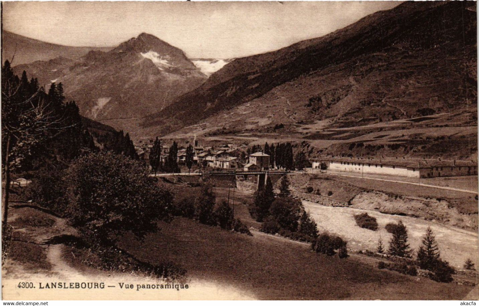 CPA LANSLEBOURG - Vue Panoramique (438545) - Val Cenis