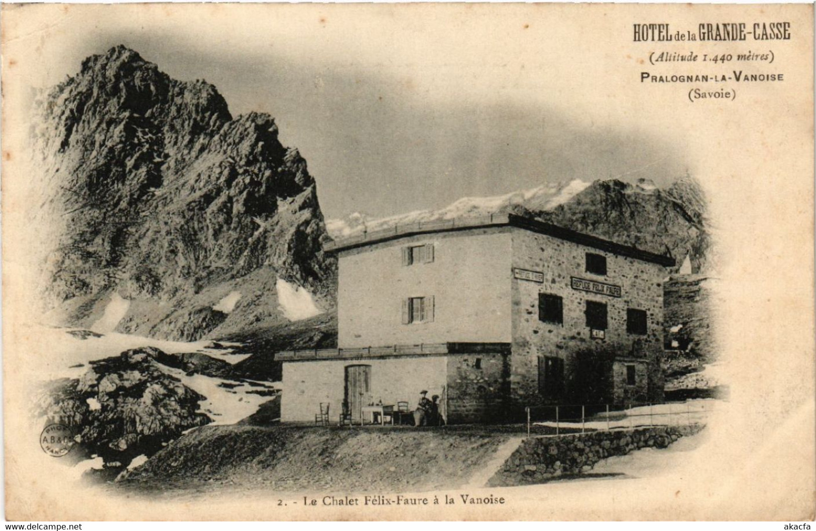 CPA Le Chalet Felix-Faure A La Vanoise (438874) - Val Cenis