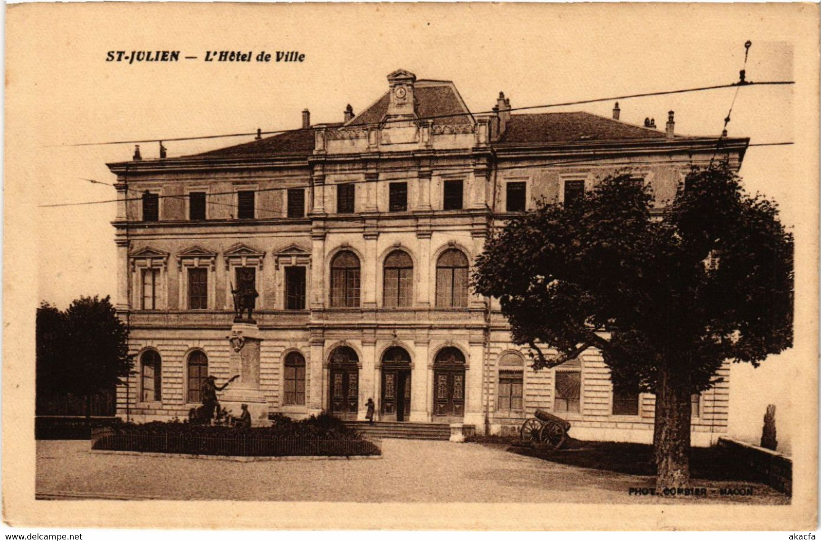 CPA St-JULIEN - L'Hotel De Ville (439668) - Saint-Julien-en-Genevois