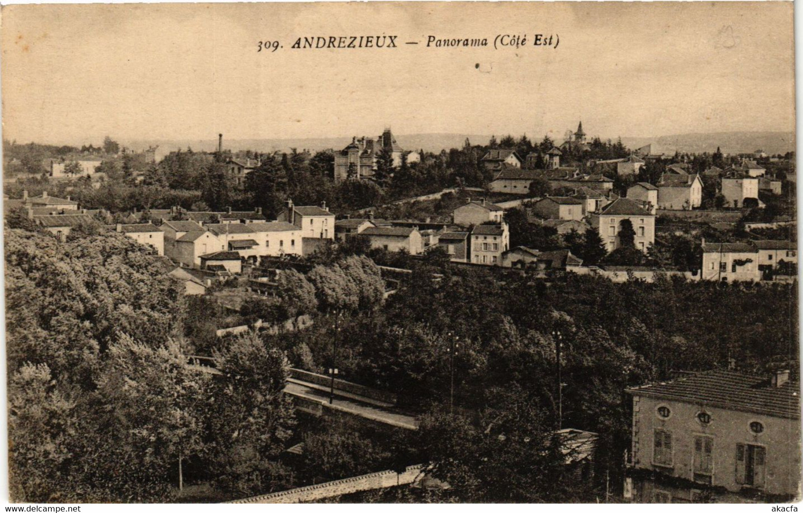 CPA ANDRÉZIEUX - Panorama (430387) - Andrézieux-Bouthéon