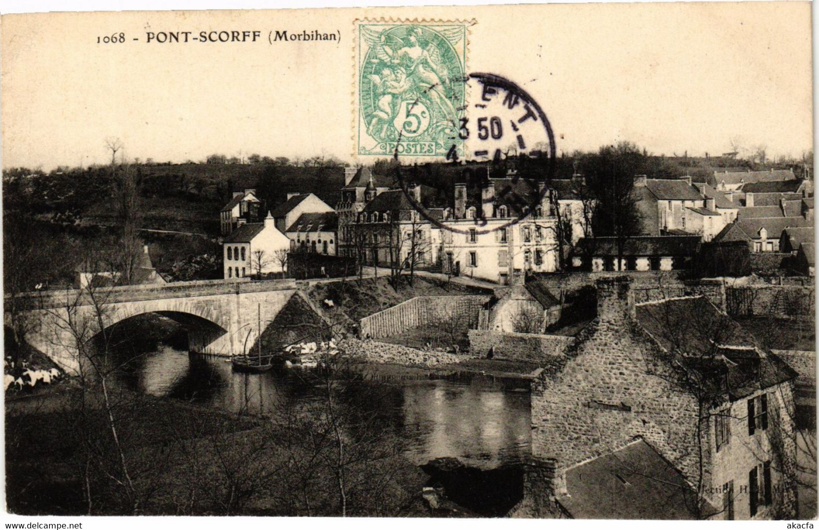 CPA PONT-SCORFF (431175) - Pont Scorff