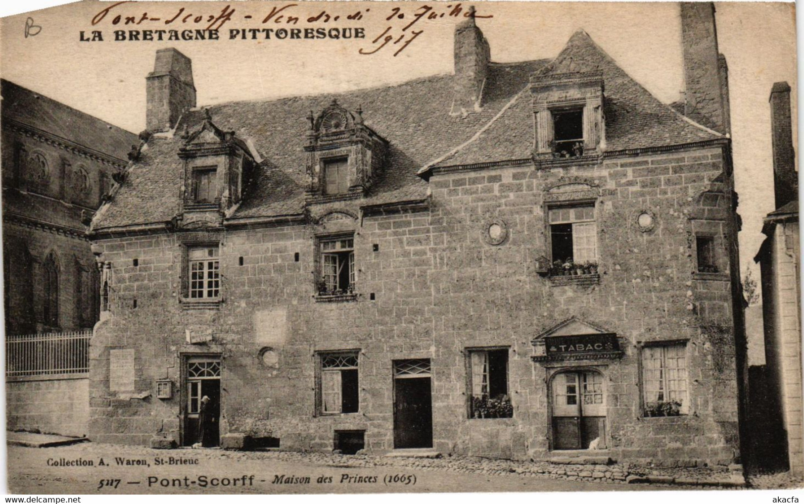 CPA La Bretagne Pittoresque - PONT-SCORFF - Maison Des Princes (431168) - Pont Scorff