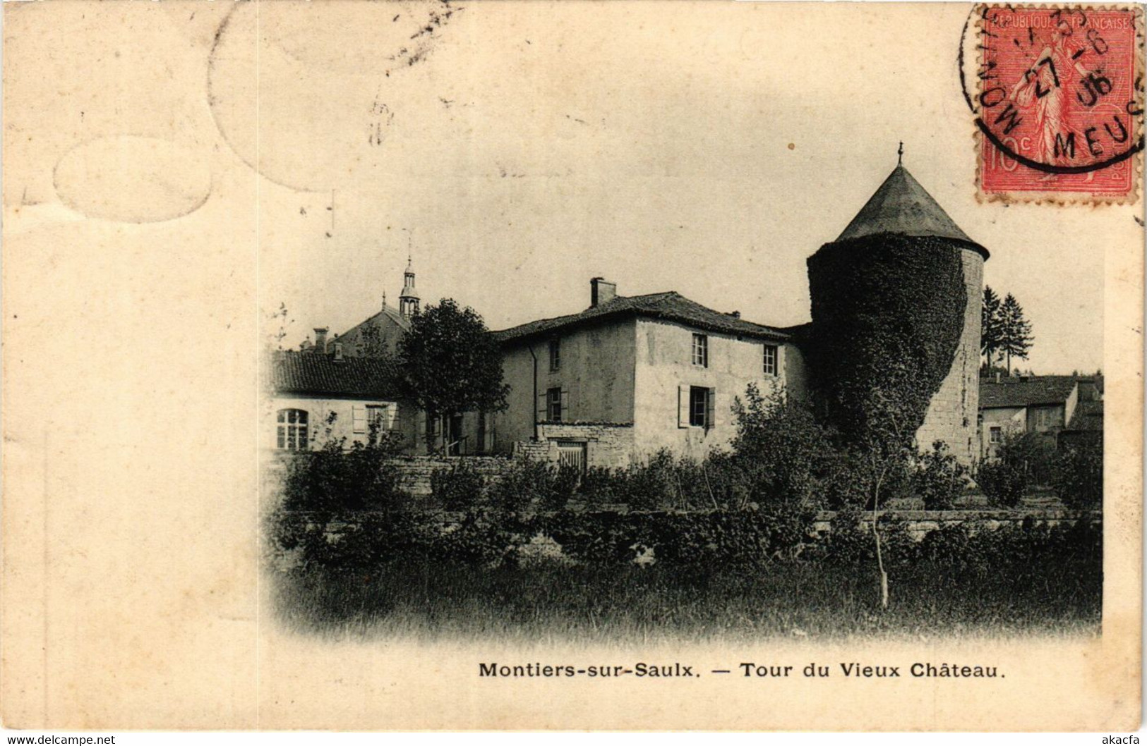 CPA AK Montiers-sur-Saulx - Tour Du Vieux Chateau (432255) - Montiers Sur Saulx