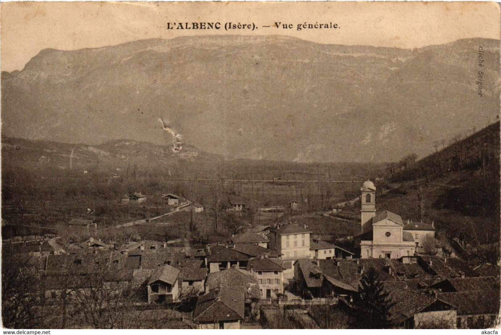 CPA L'ALBENC - Vue Générale (433388) - L'Albenc