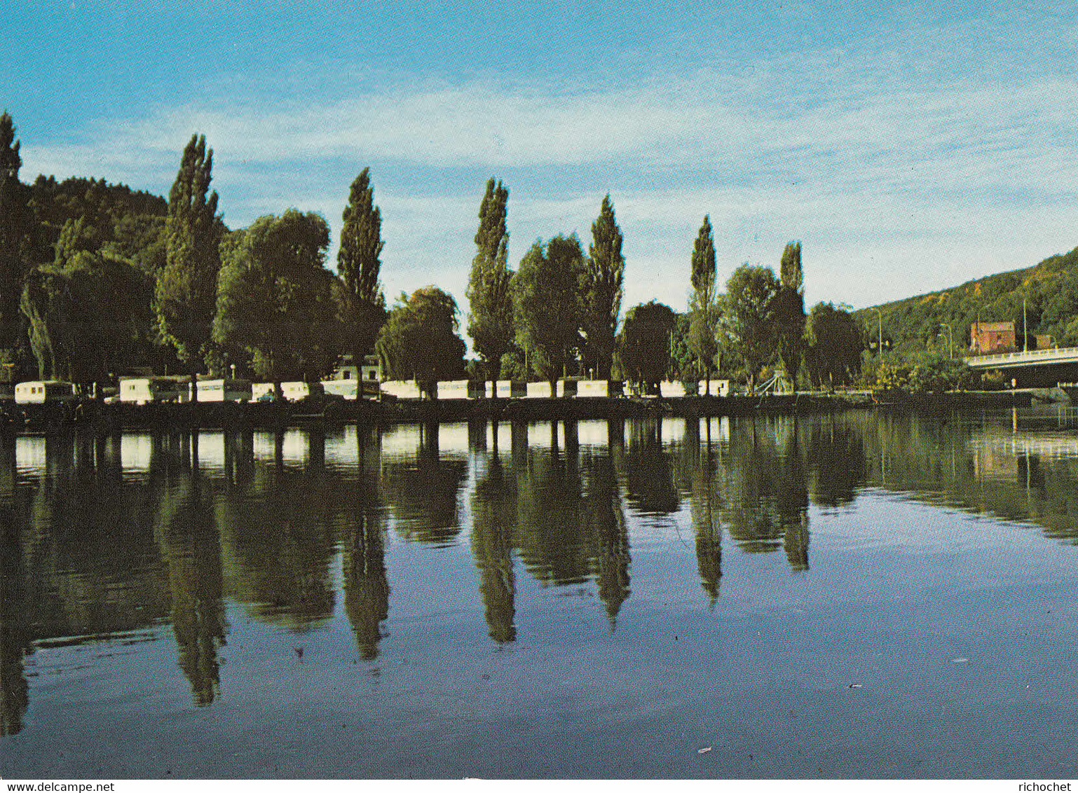 ANHEE - La Meuse Et Le Camping - Anhée