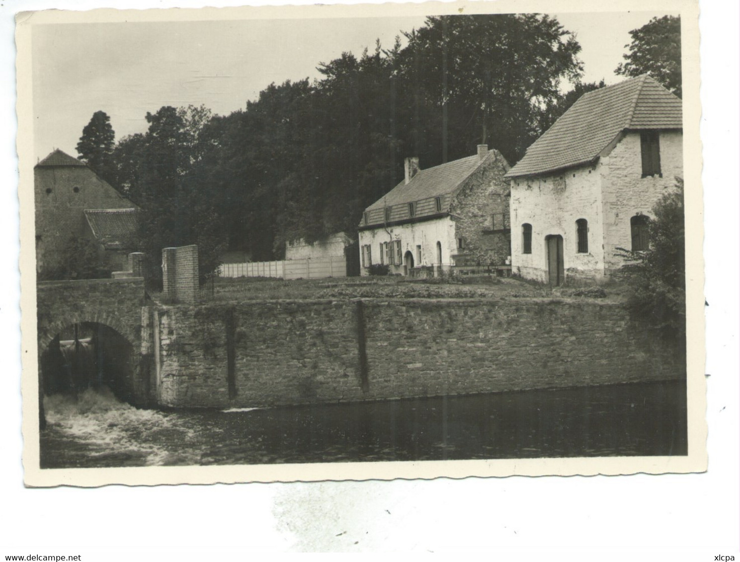 Oisquercq Le Moulin Oostkerk Molen Photo J. Noé Nivelles Véritable Watermolen Oskerk Tubize Tubeke - Tubize