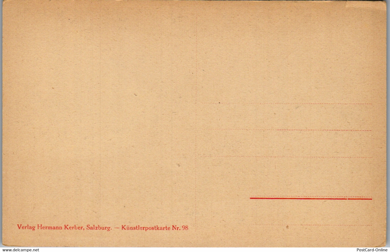 37689 - Künstlerkarte - Salzburg , Ausblick Vom Fuss Des Gaisberg , Signiert E. T. Compton - Nicht Gelaufen - Compton, E.T.