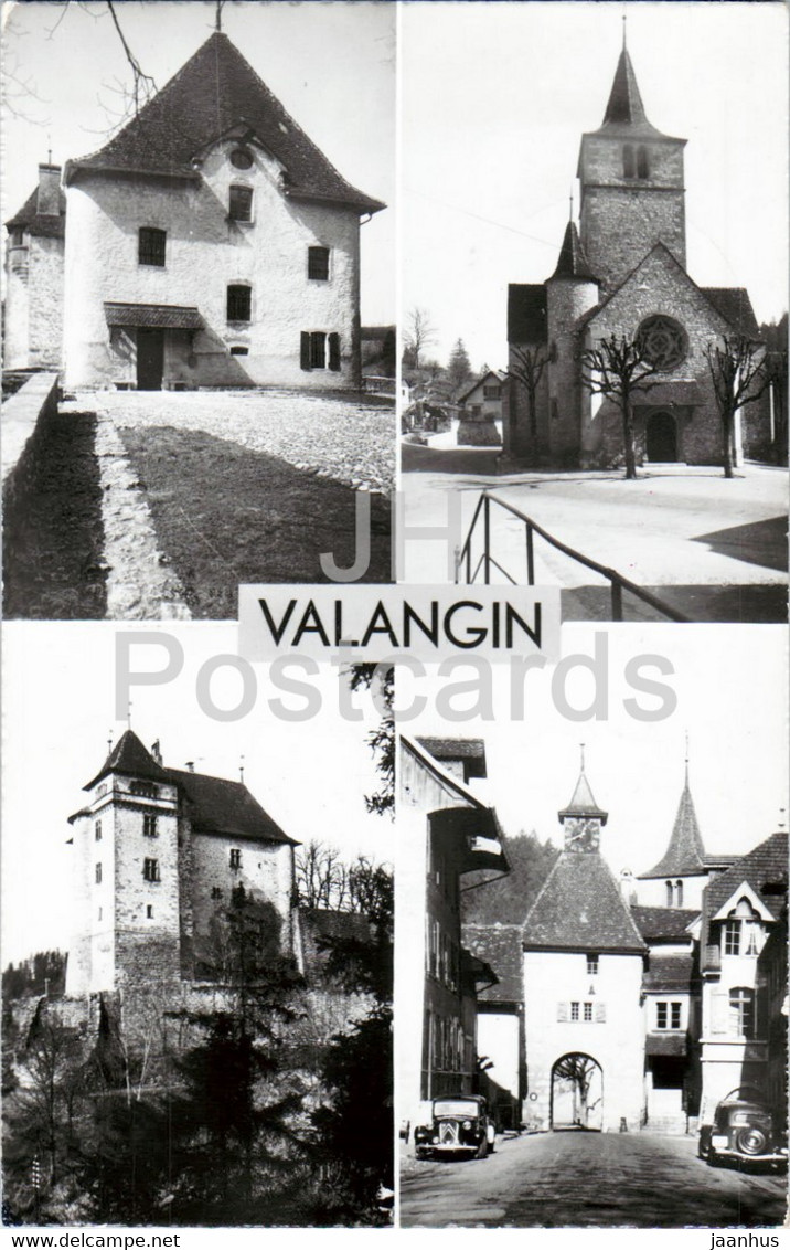 Valangin - Multiview - 1961 - Switzerland - Used - Valangin