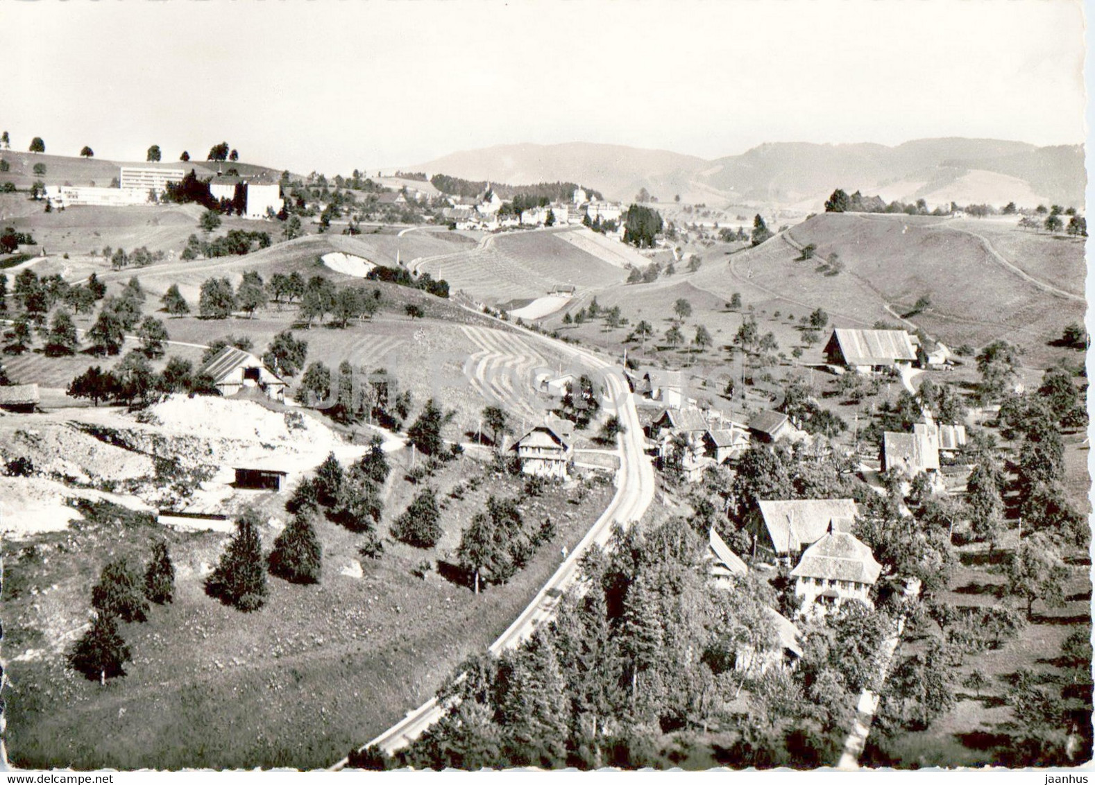 Mit Dem Flugzeug Uber Menzingen - 1966 - Switzerland - Unused - Menzingen