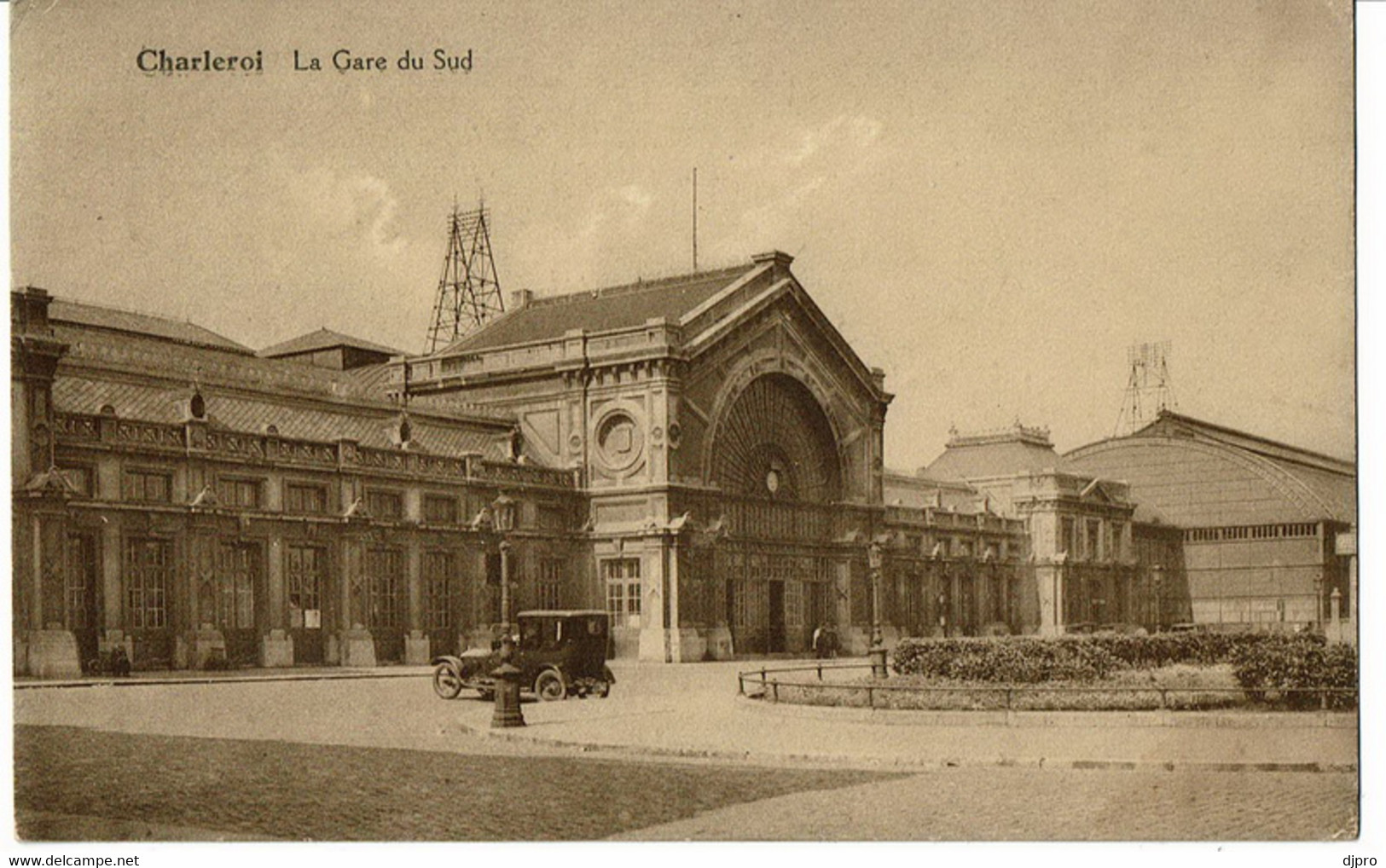 Charleroi  La Gare Du Sud   Oldtimer /car - Charleroi