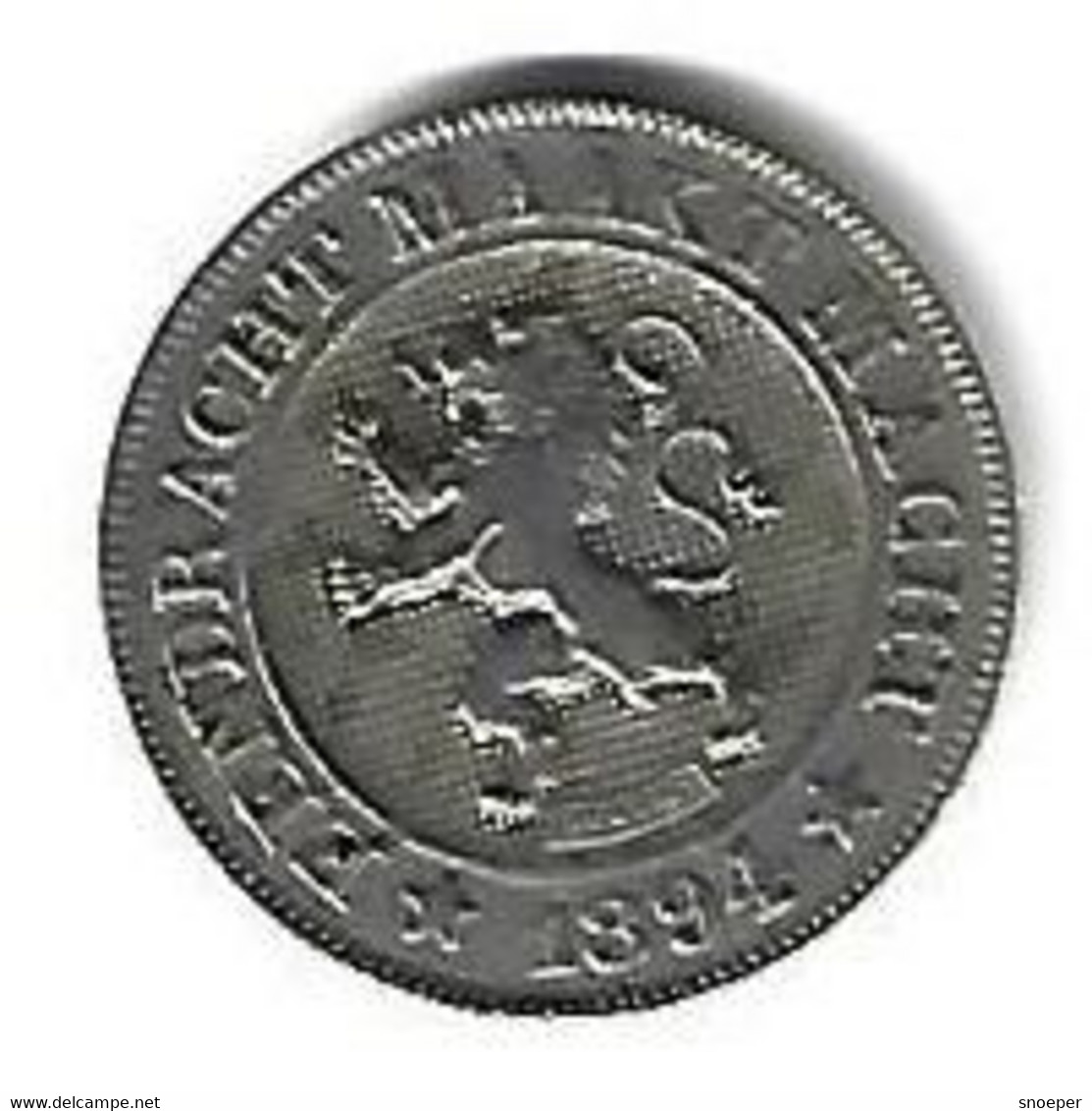 *belguim 10 Centimes 1894  Dutch - 10 Cents