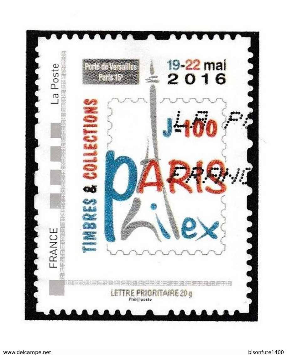 Série Complète Collector 2016 : Le Carré D'Encre : Paris Philex J-100, Vendue Avec Sa Feuille De Présent. (*) ( V Ph ). - Collectors