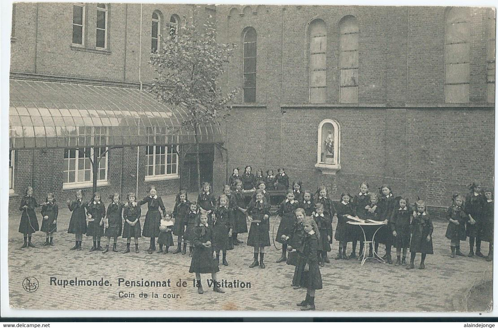 Rupelmonde - Pensionnat De La Visitation - Coin De La Cour - Kruibeke