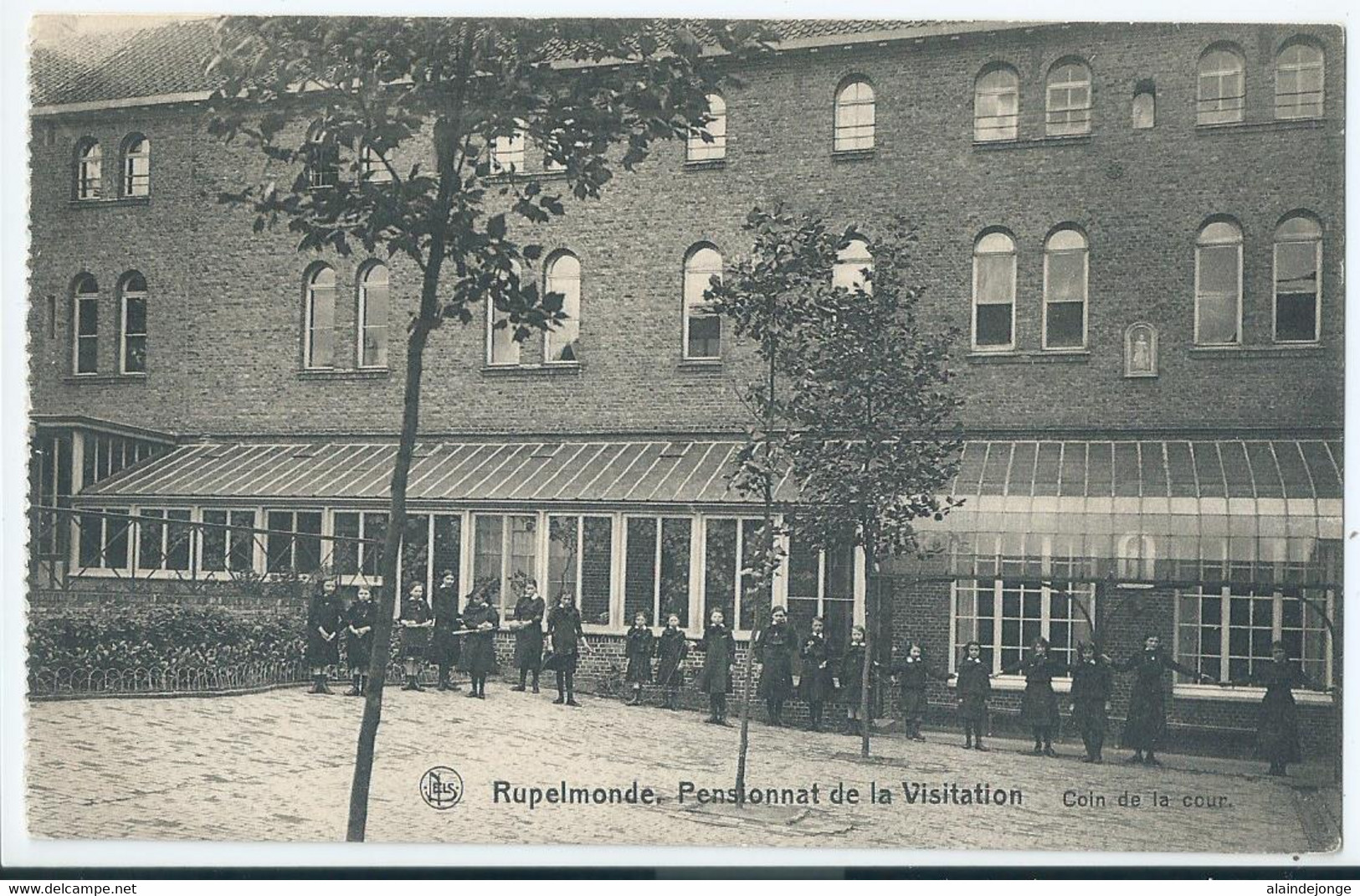 Rupelmonde - Pensionnat De La Visitation - Coin De La Cour - Kruibeke