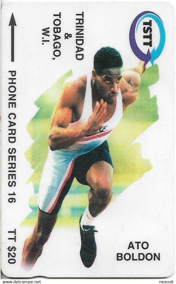 Trinidad & Tobago - TSTT (GPT) - Ato Boldon - 179CTTB (Normal 0), 1997, 350.000ex, Used - Trinidad En Tobago