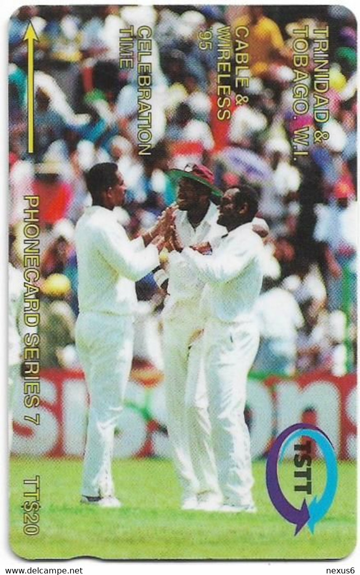 Trinidad & Tobago - TSTT (GPT) - Celebration Time - 62CTTA (Normal 0), 1996, 148.500ex, Used - Trinidad En Tobago