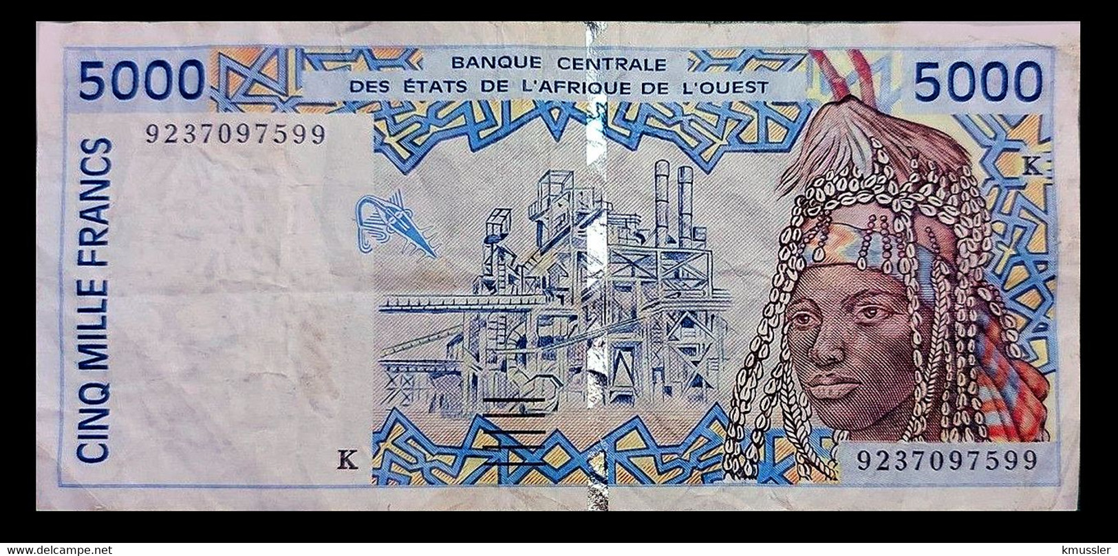 # # # Seltene Banknote Aus Senegal (Westafrika) 5.000 Francs 2002 # # # - Senegal