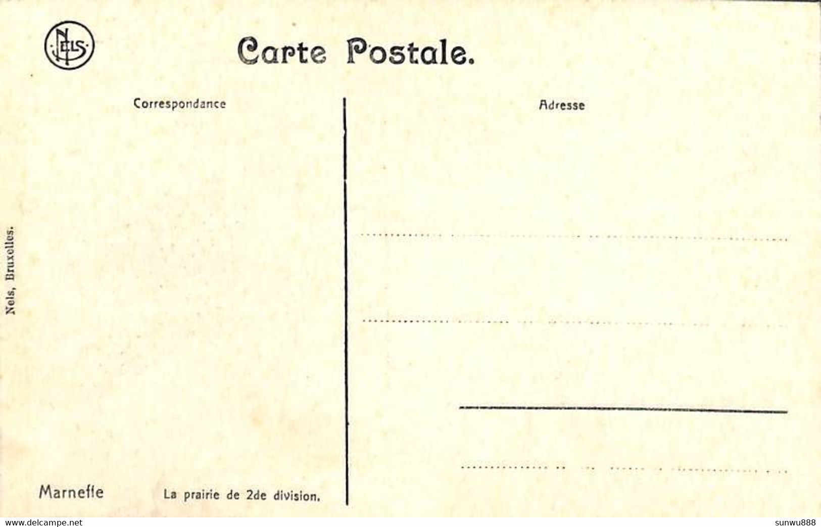 Marneffe - La Prairie De 2de Division Nels Animée (prix Fixe) - Burdinne