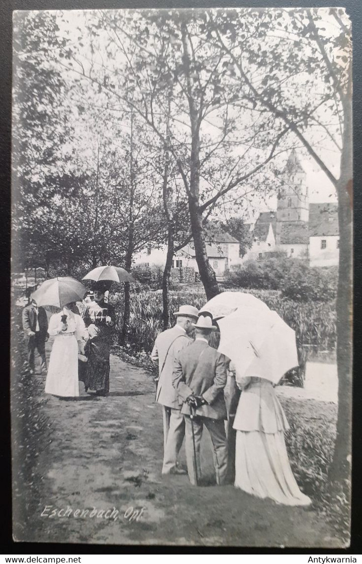 Eschenbach  Opf.  Gelaufen 1909y. E766 - Neustadt Waldnaab