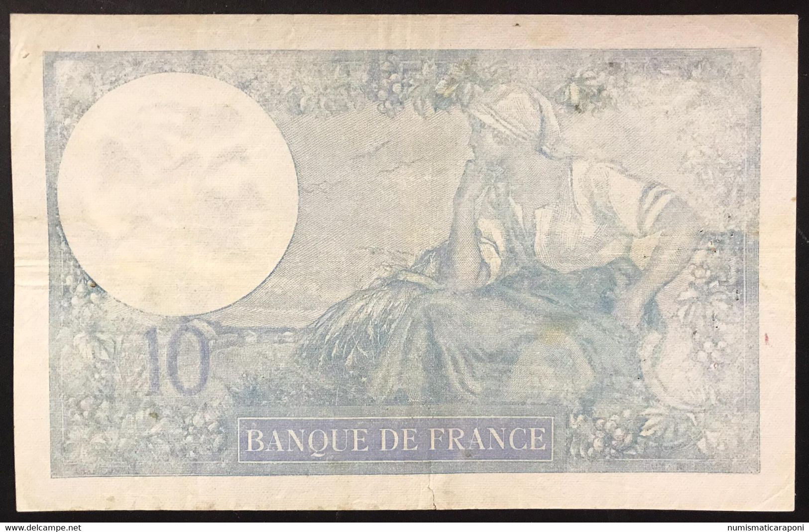 FRANCE FRANCIA 10 Francs 7 9 1939 Pressato Lotto 4158 - 10 F 1916-1942 ''Minerve''