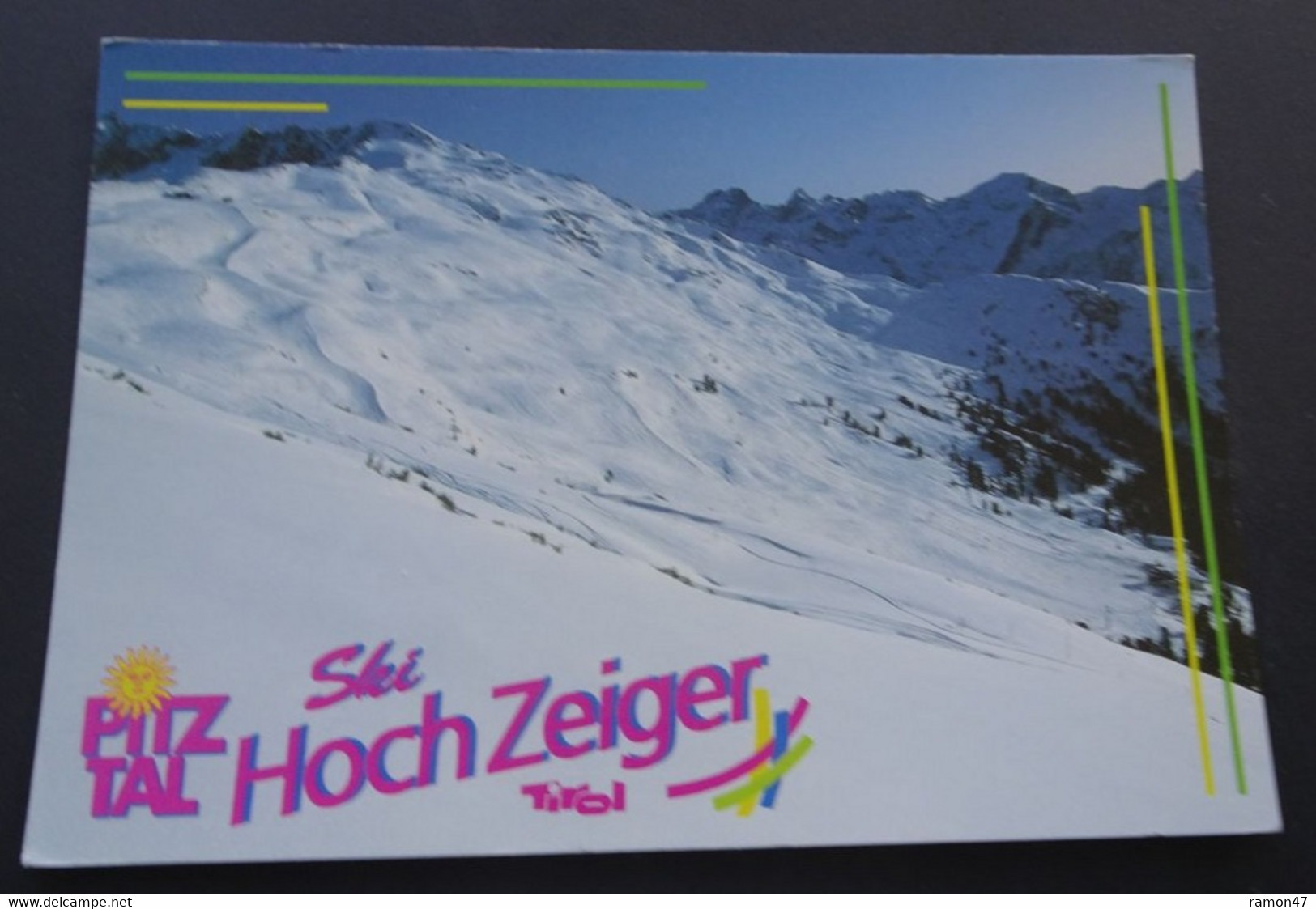 Ski Hochzeiger - Schigebiet Hochzeiger - Aufnahme Und Verlag Foto Isidor Nösig, Sölden - # 0/303 - Pitztal